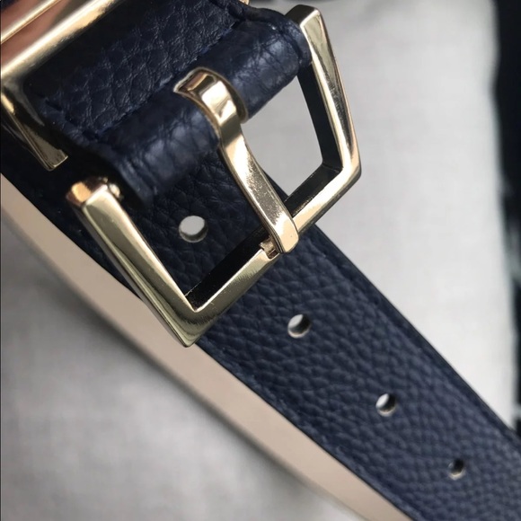 🎉HP 🎉Ann Taylor Navy Belt NWT - Picture 3 of 5